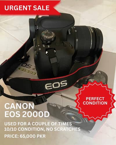 CANON EOS 2000D