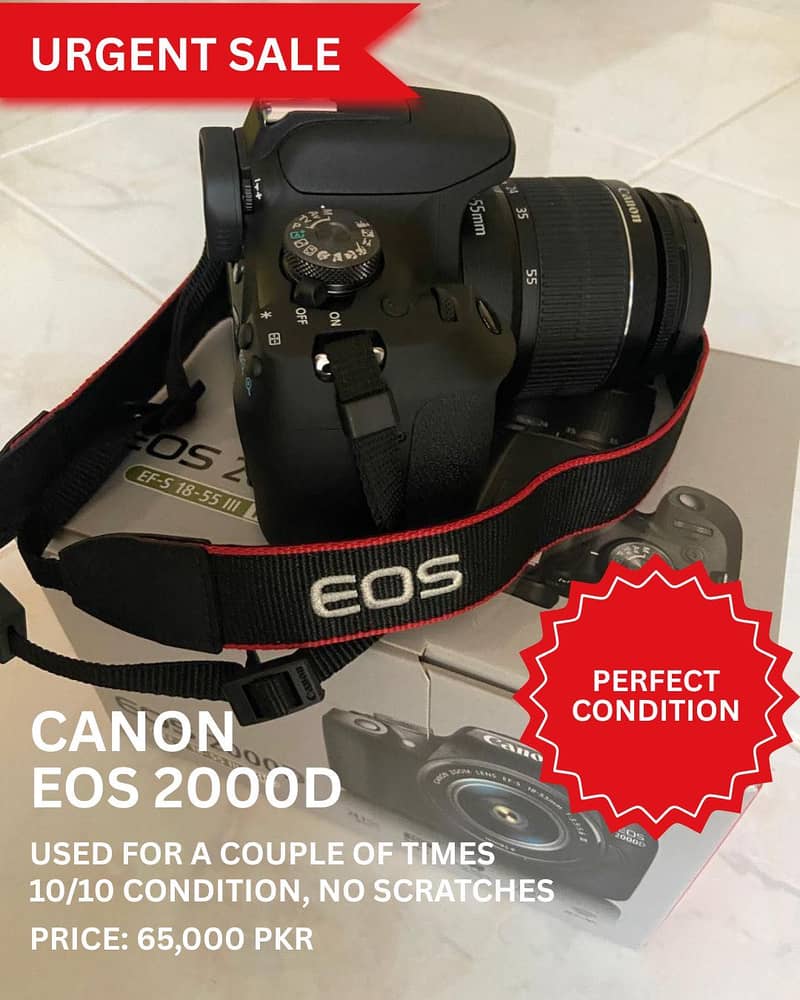 CANON EOS 2000D 0