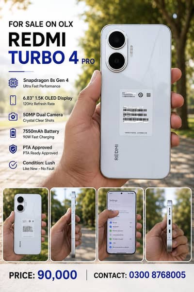 Xiaomi Redmi Turbo 4 pro