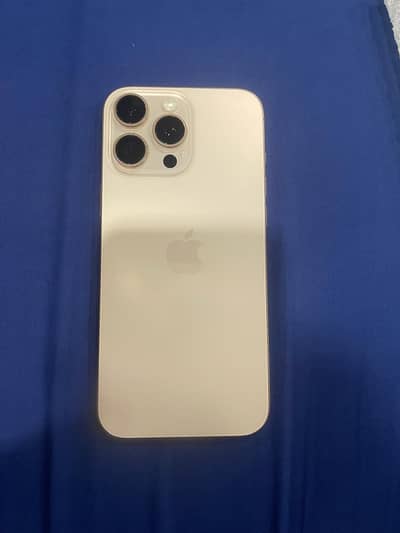 iPhone 16 Pro Max 256GB JV Non PTA Desert Titanium