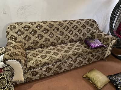 6 seater wooden sofa for sale