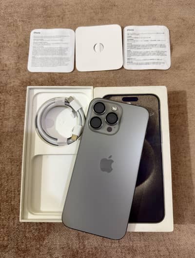 iPhone 15 Pro Max HK Complete Box