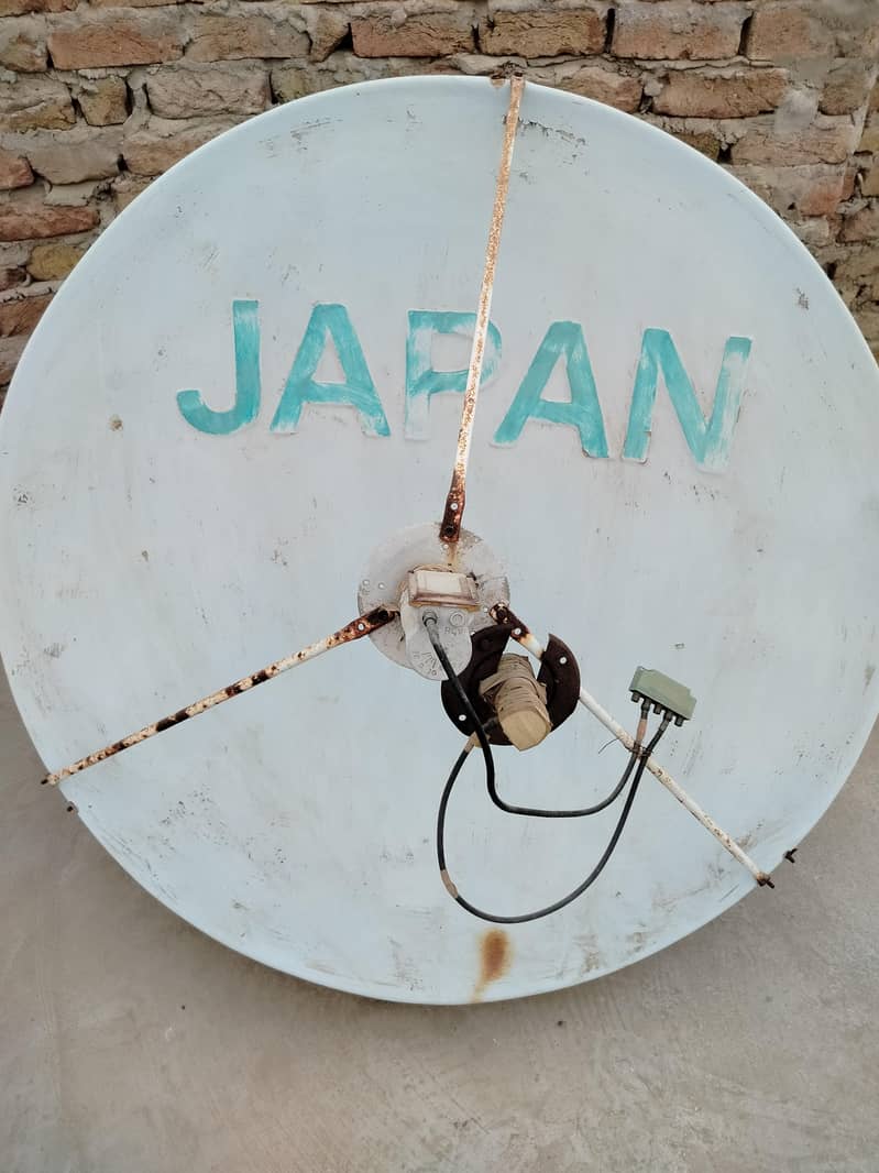 complete setup 2 setlite dishes 4and6 feet 1 receiver 4