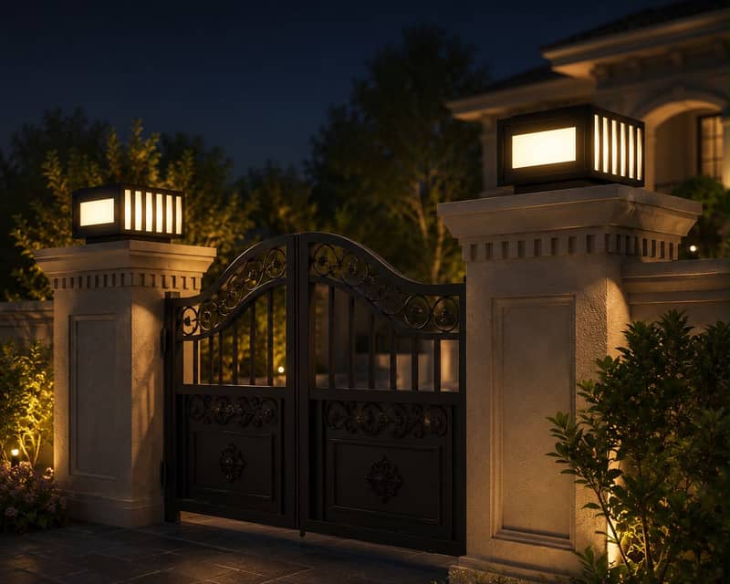 Fancy Gate light 0