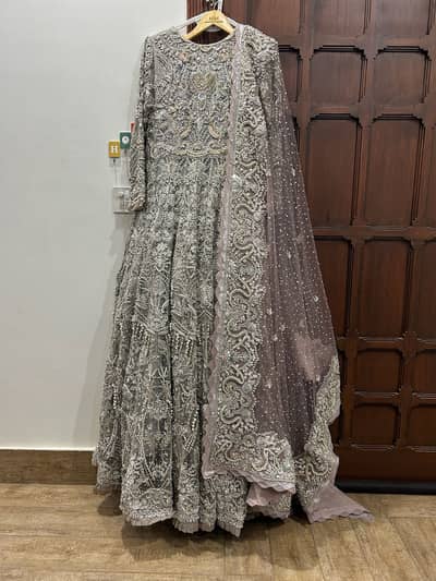 Branded Walima dress for sale on half price