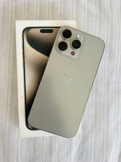 iPhone 15 Pro Max With Full Box