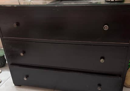 Excellent Condition Console Table Brown