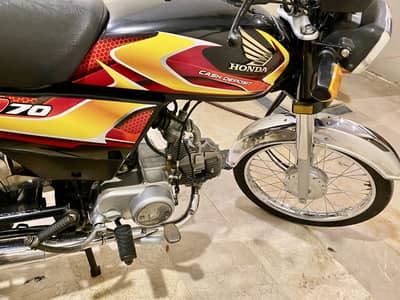 Honda cd 70 2026  1 hand use applied he