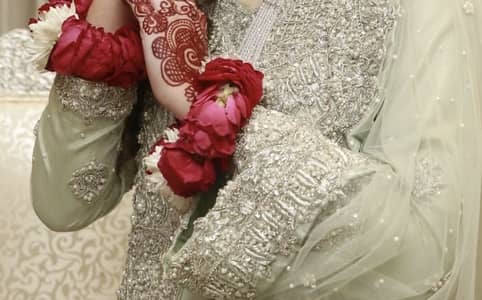 Bridal waleema maxi