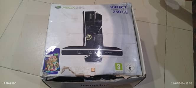 Xbox 360 slim with kinect
