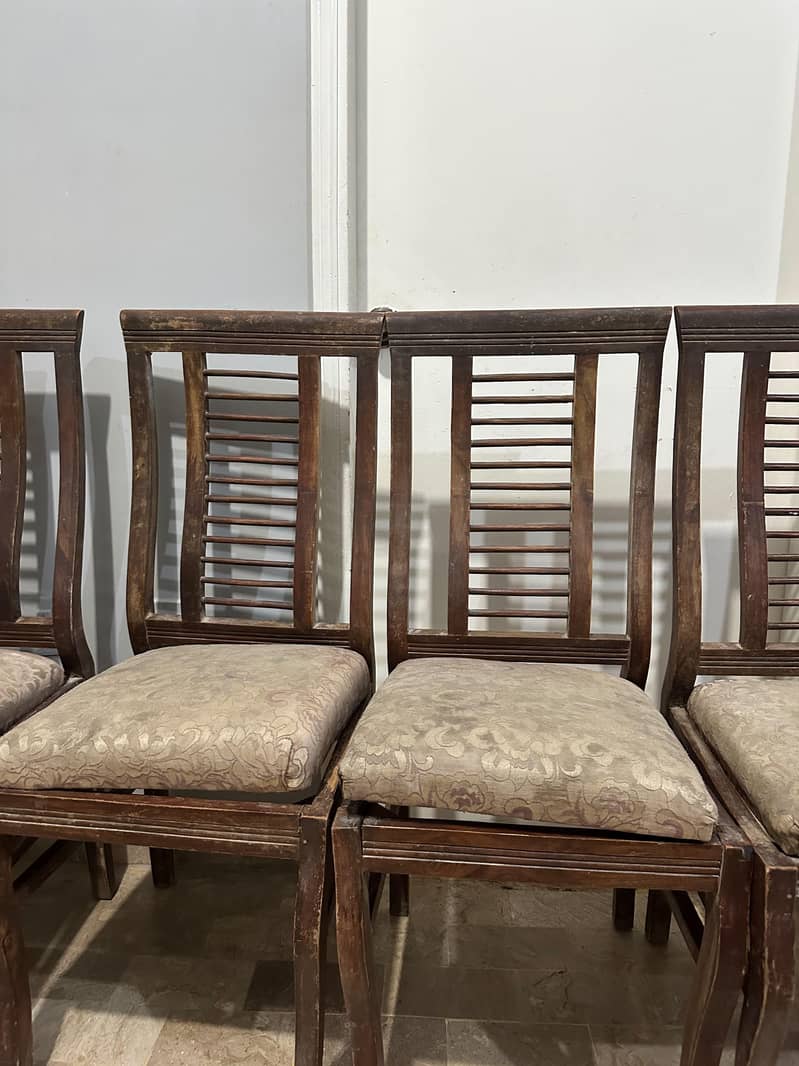 6 Seater Dining Table Set/ Table Set 1