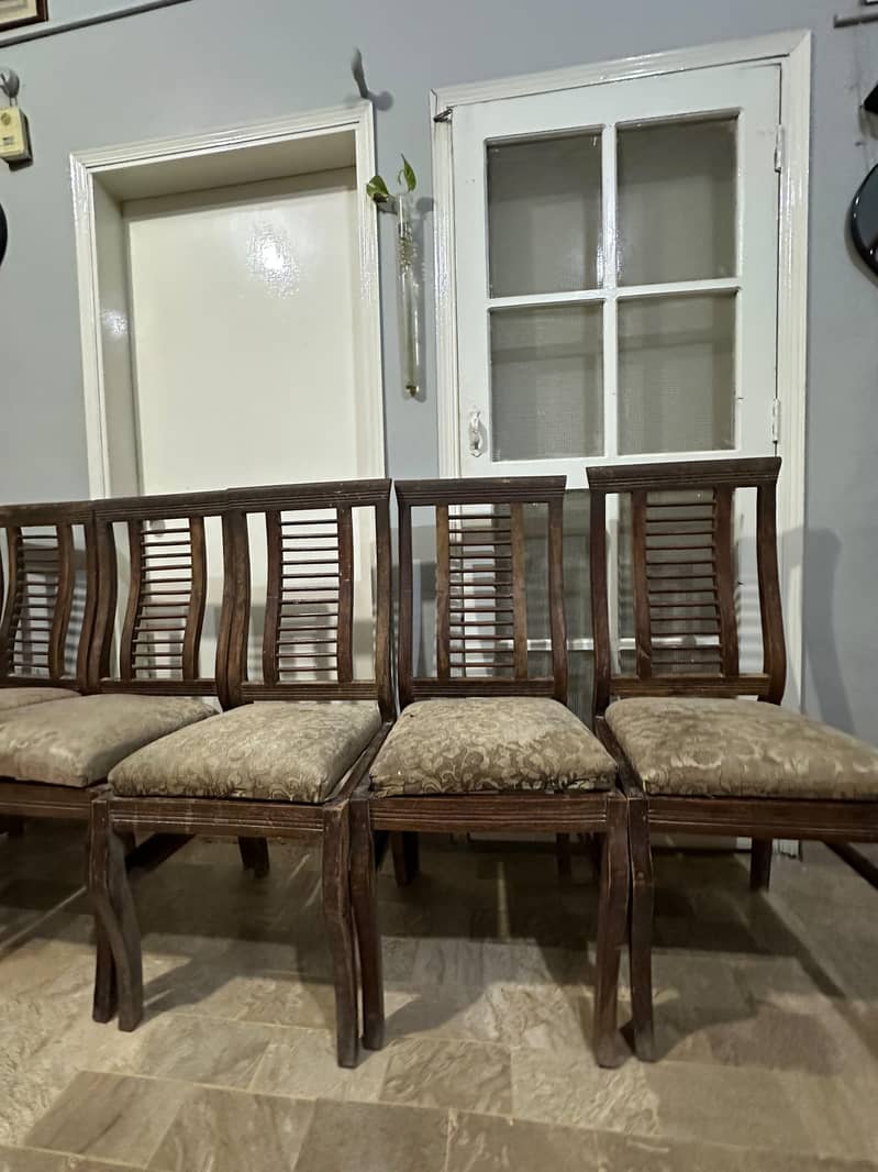 6 Seater Dining Table Set/ Table Set 2