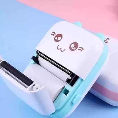 mini Bluetooth printer portable white 58mm