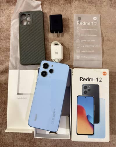 Redmi 12 (8gb 256gb) Complete Box