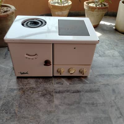 vintage electrical oven with hote plate weight 20 kg