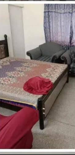 Double Bed Iron with Medicated Matress