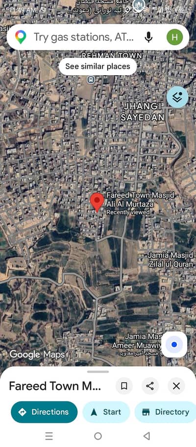6 marla Residential plot for sale at Fareed town Jhangi sydan