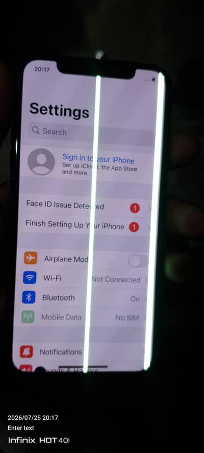 Apple iPhone X Pta approved 64gb