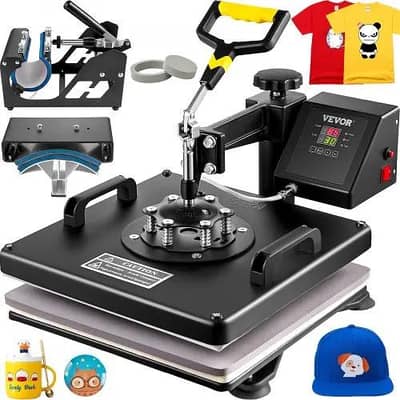 5 in  1 mug printing machine