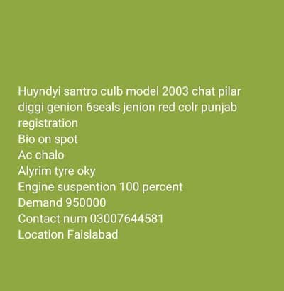 Hyundai Santro 2002