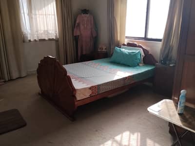 single Bed - Wooden bed set - King size bed - made of burma teak wood