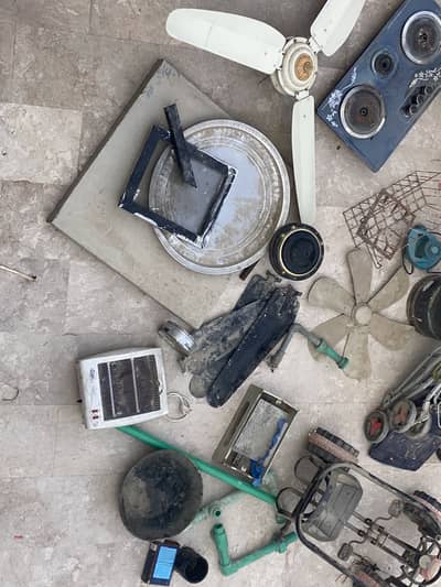 All metal materials or sab kuch working condition mai hai