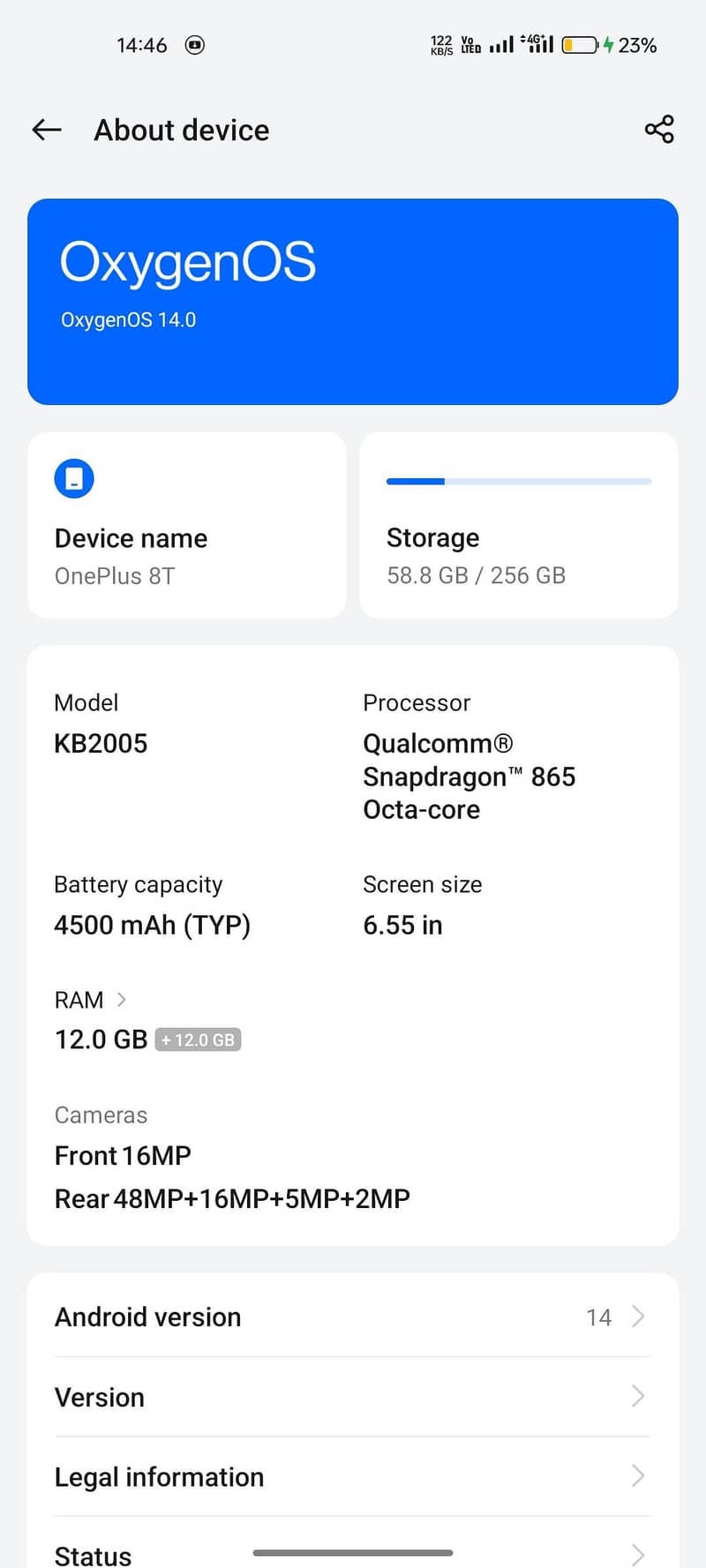 One Plus 8T 3