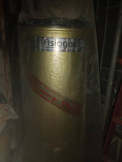 full size gas geyser
