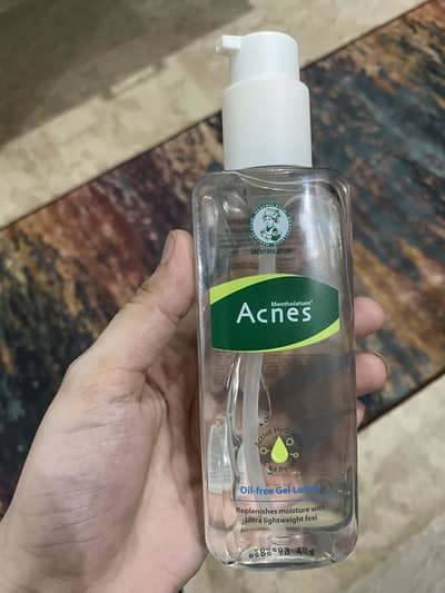 Mentholatum acnes oil free gel lotion
