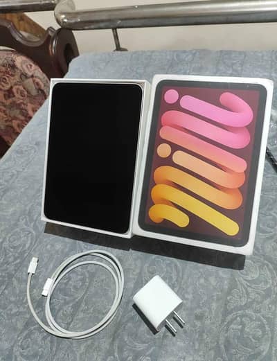 iPad Mini 7 ( A17 Pro ) 128-GB With Full Box