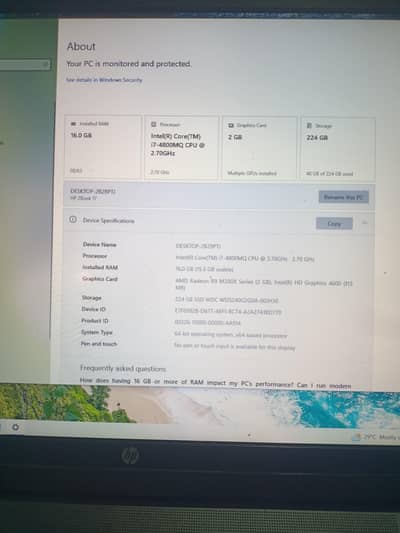 Lenovo ThinkPad x2300 | Intel core i7 | 8GB RAM | 128 SSD