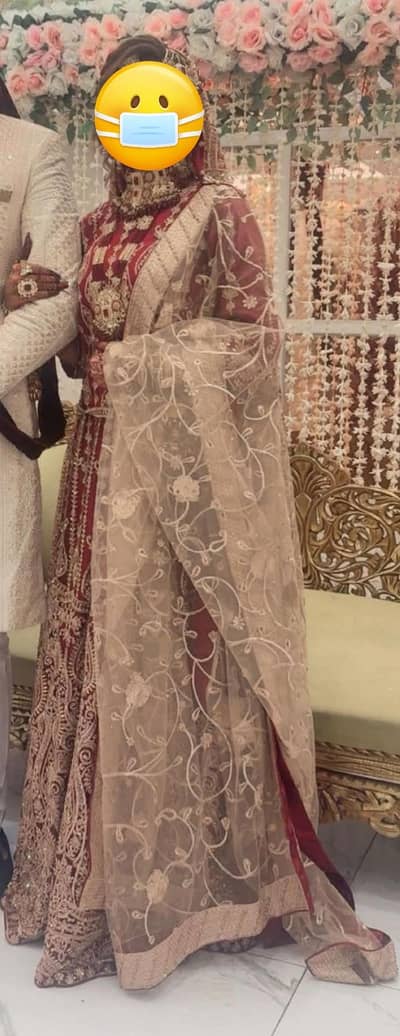 brand sheik noor ahmed bridal dress