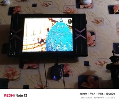"19 inch LCD TV Converted + X96 Android Box + Remote