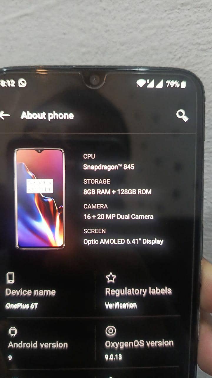 oneplus 6T 4