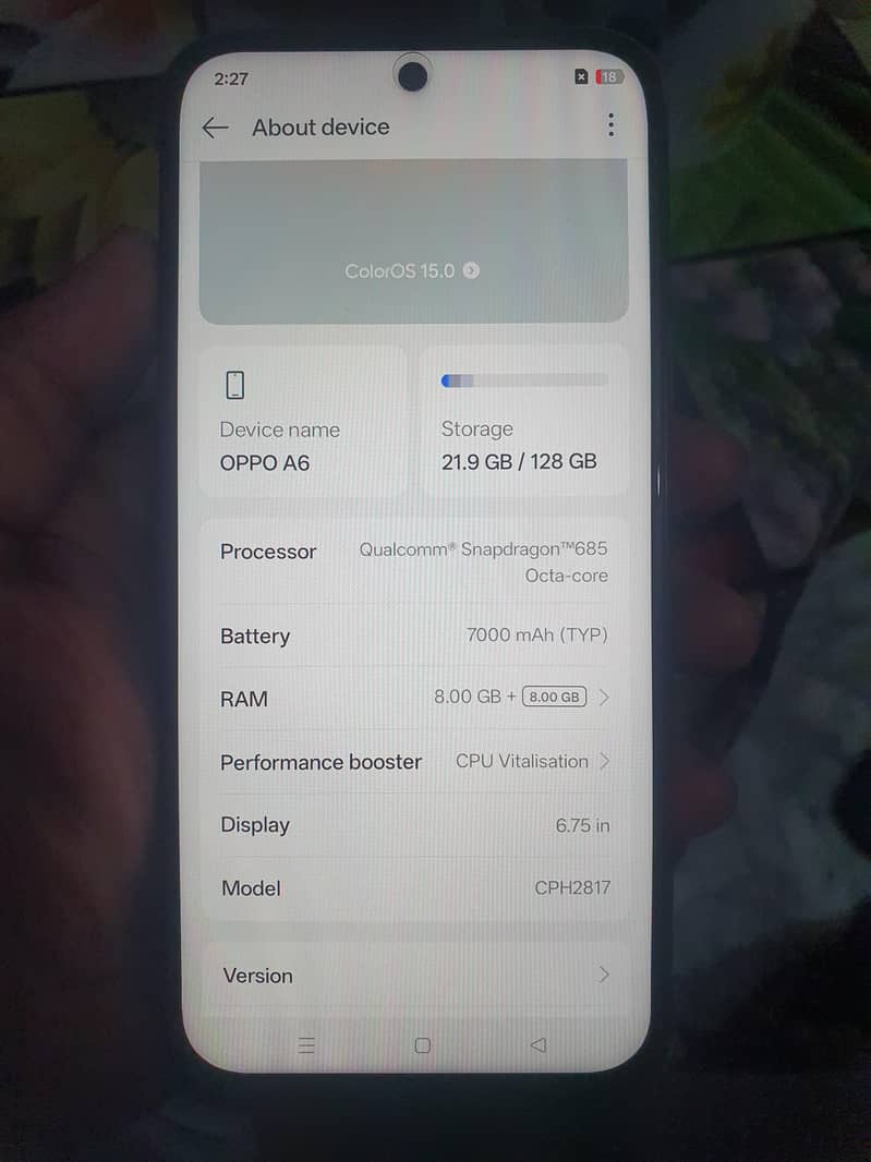 OPPO A6 5
