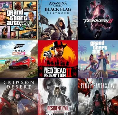 ALL PS4/PS5 GAMES AVAILABLE