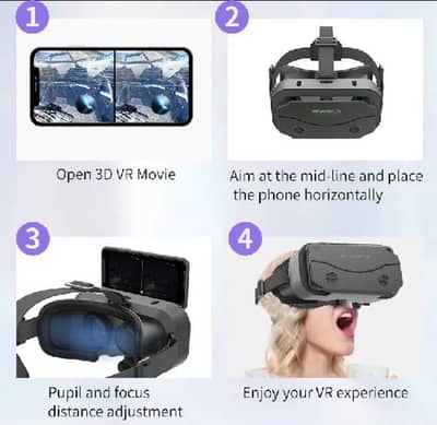 3D VR Glasses Like New