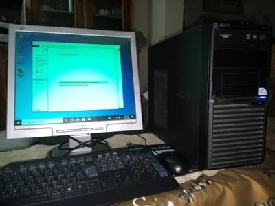 core 2 do CPU/ LCD 17" HP