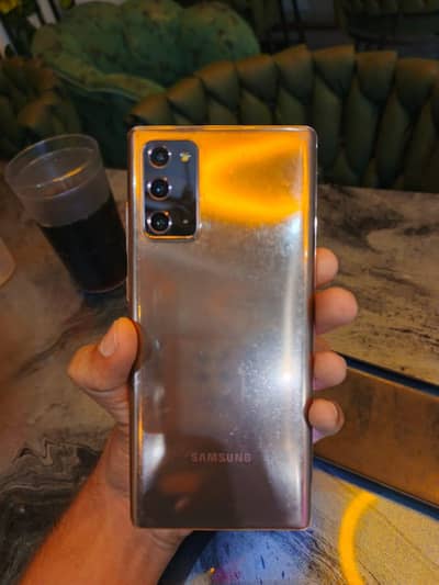 Samsung note 20 pta approved with box
