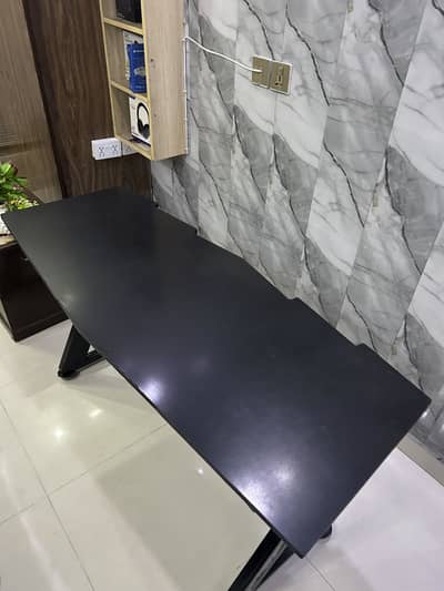 Desk for Gaming Setup, DX DAGGER DESK, Black