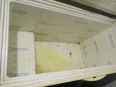 Dawlance non inverter refrigerator in used condition with a coolbank