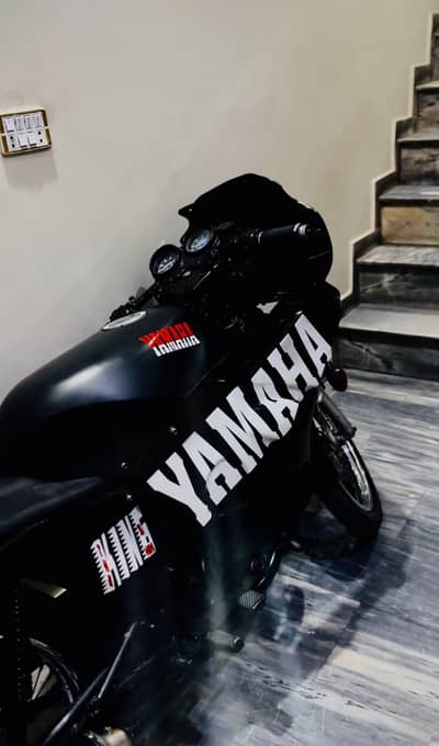 Ravi piaggio 125cc heavy bike converted