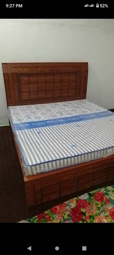 Double bed +metress for sale