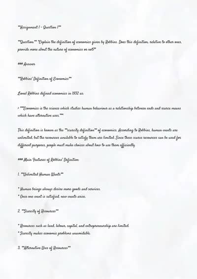 Bachelor assignment solve code 402 English