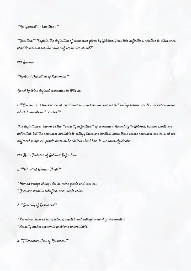 Bachelor assignment solve code 402 English 0