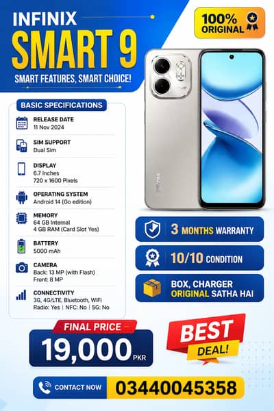 Infinix Smart 9