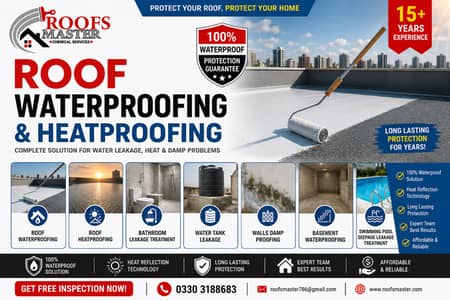 Roof Waterproofing Services | RCC Roof Heat Proofing | Roof Leakage