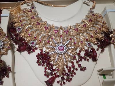 bridal jewellery set