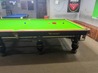 6x12 snooker , English / imported table almost 10 by 10