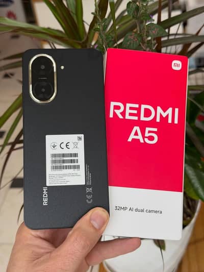 Redmi Mobile A5 With Complete Box